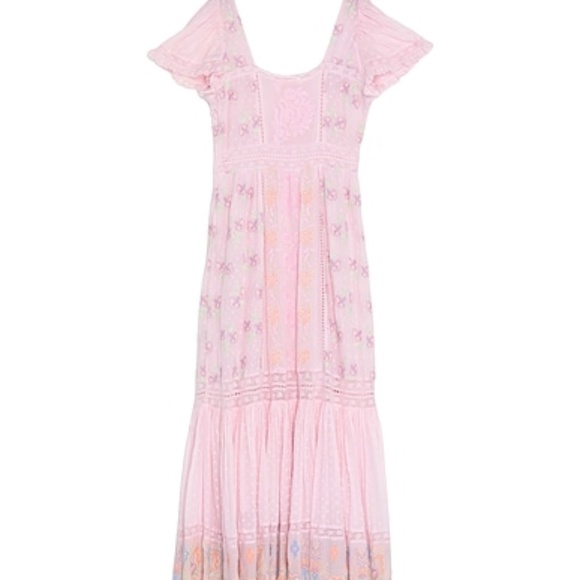 LOVESHACKFANCY Lace Embroidered Maxi Dress - Picture 3 of 8